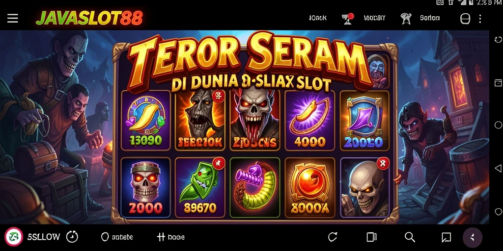 Screenshot menampilkan ketegangan gameplay di dunia Horror.