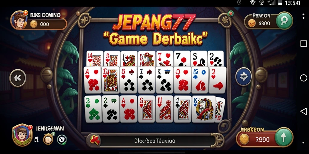 Tampilan gameplay menarik dari JEPANG77 dengan grafis realistis.