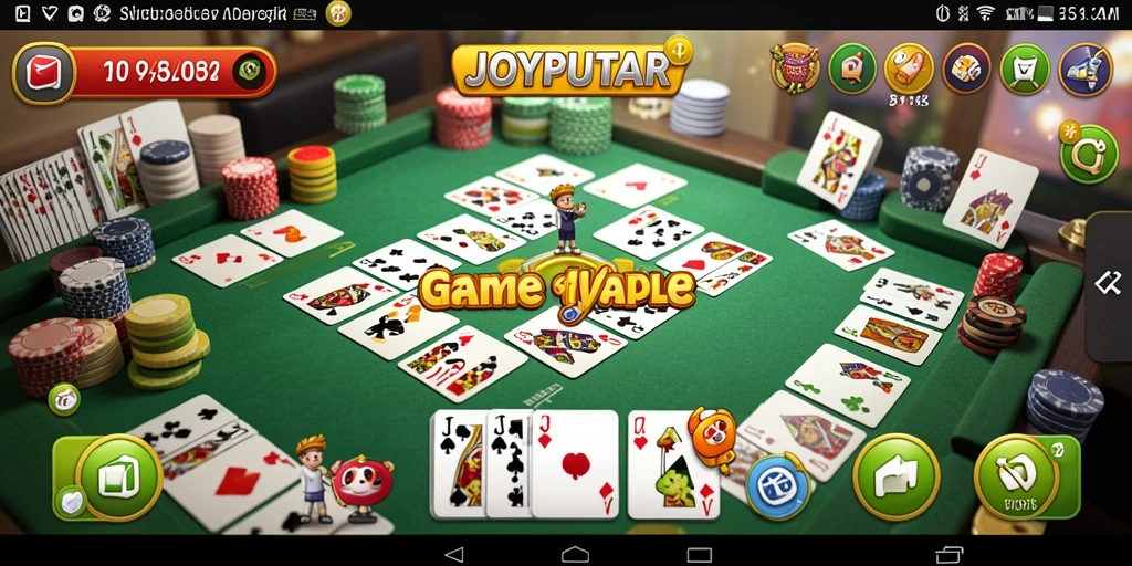 Tampilan gameplay seru dan kompetitif di JOYPUTAR.