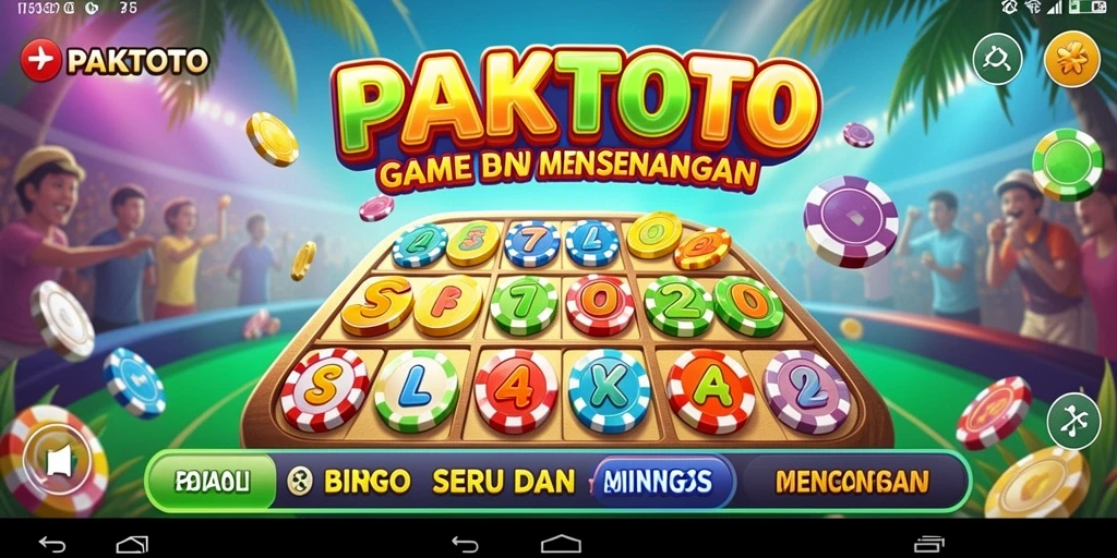 Tangkapan layar utama dari gameplay Bingo PAKTOTO yang menarik.