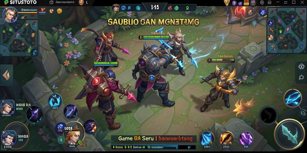 Gameplay seru dan kompetitif di <strong>SITUSTOTO</strong> dengan hero yang beragam.
